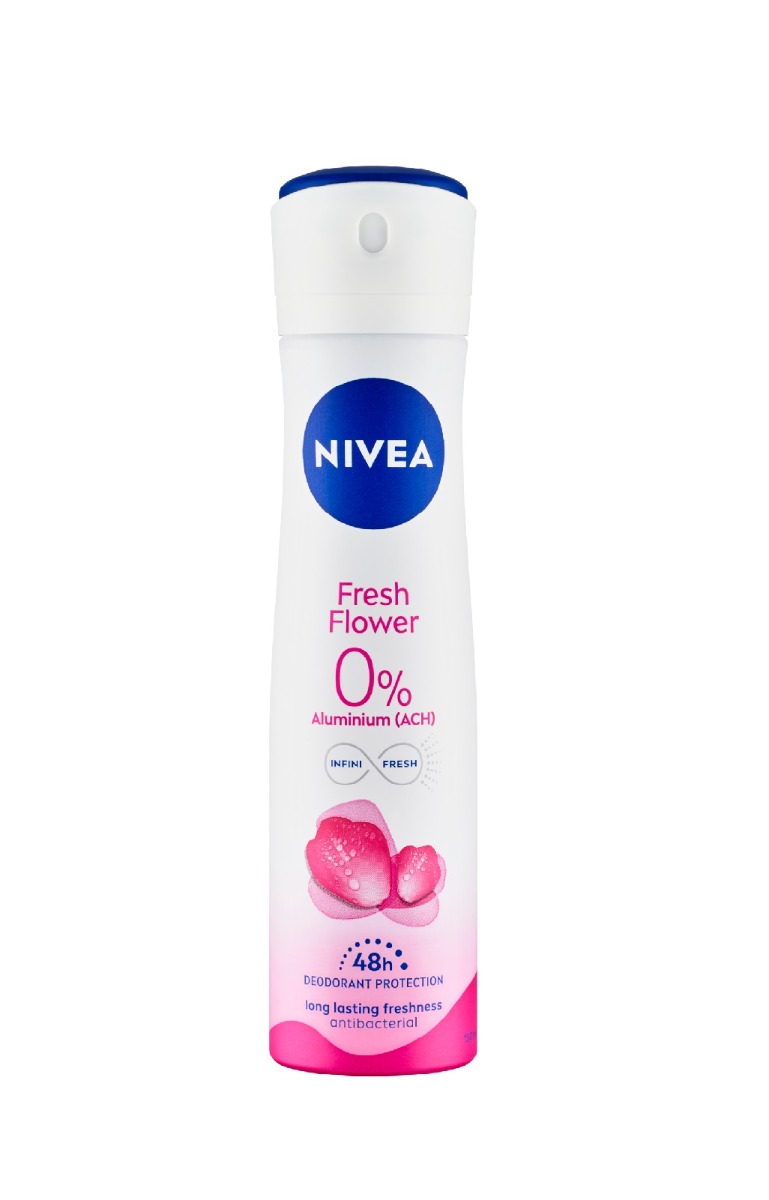 Nivea Fresh Flower deodorant ve spreji pro ženy 150 ml Nivea
