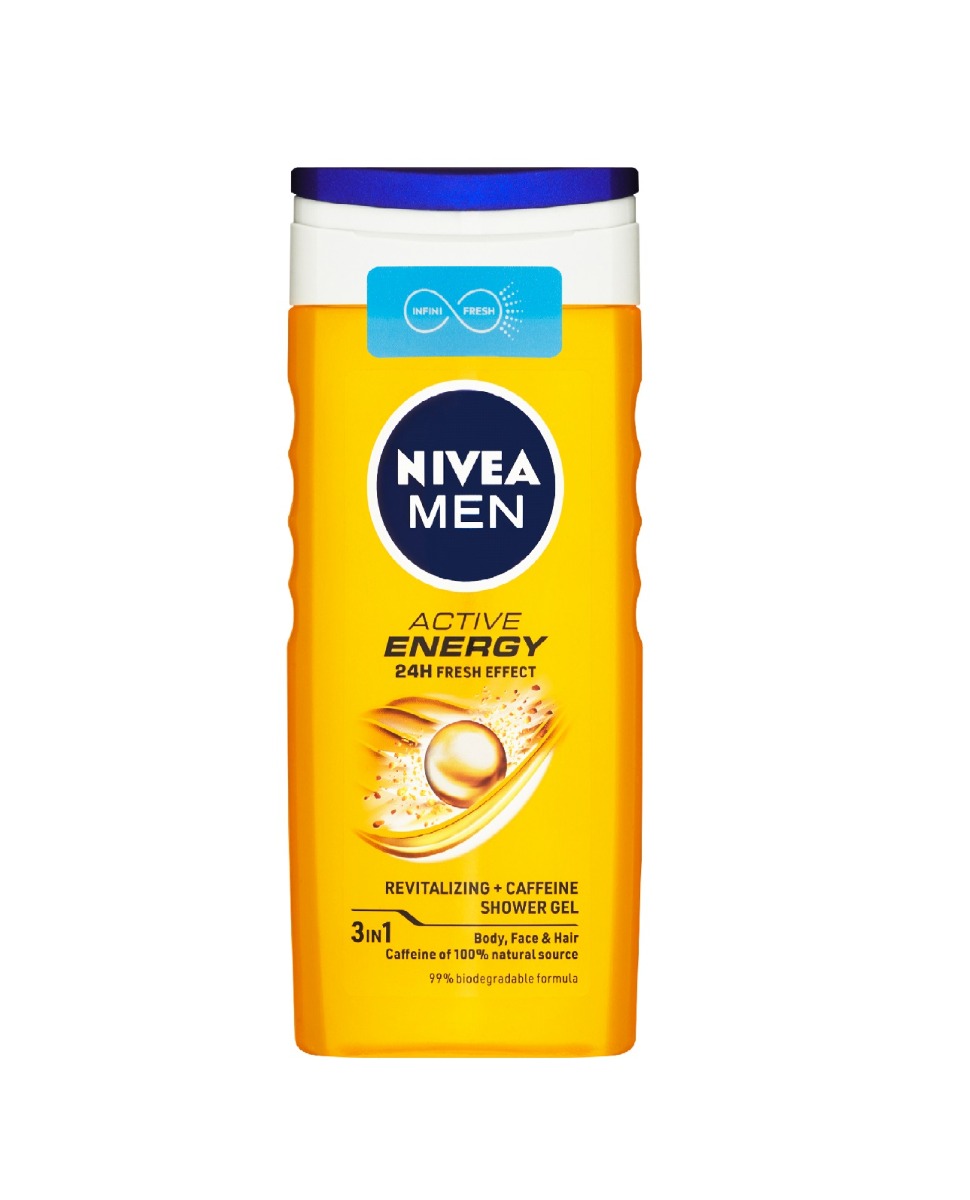 Nivea Men Active Energy sprchový gel pro muže 250 ml Nivea