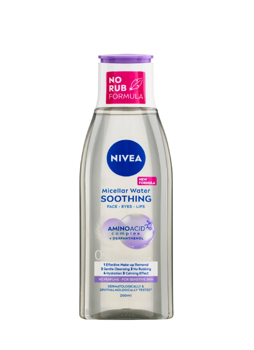 Nivea MicellAir zklidňující micelární voda 200 ml Nivea
