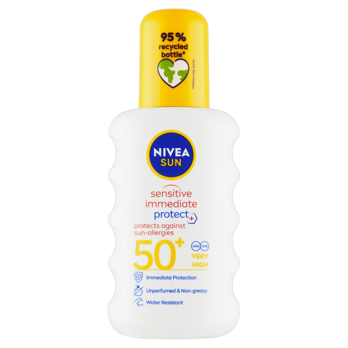 Nivea SUN Sensitive Sprej na opalování OF50+ 200 ml Nivea