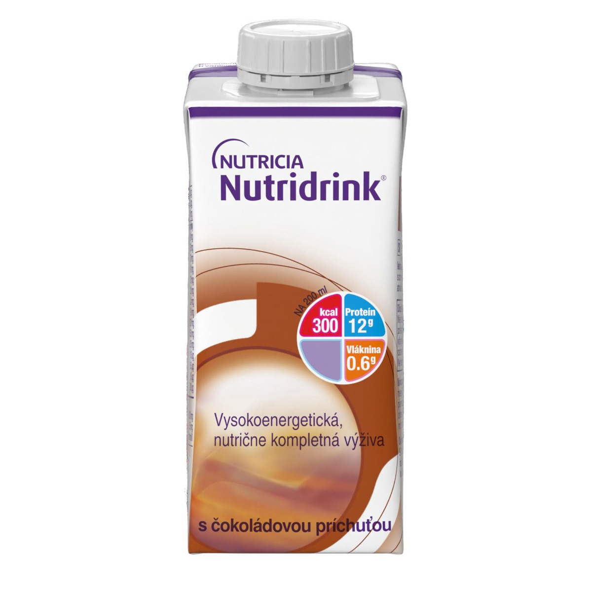 Nutridrink s příchutí čokoládovou 200 ml Nutridrink