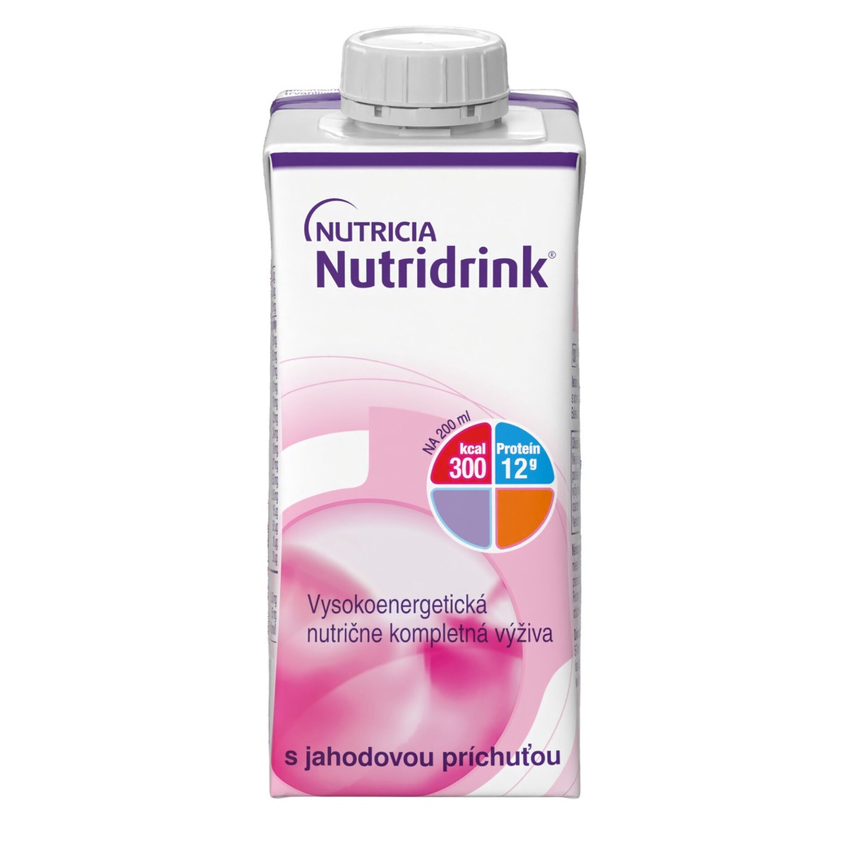 Nutridrink s příchutí jahodovou 200 ml Nutridrink