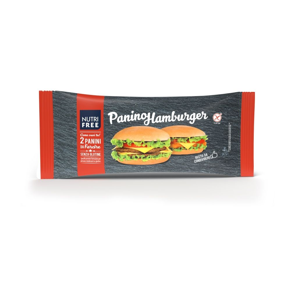 Nutrifree Bezlepkové hamburger housky 2x90 g Nutrifree