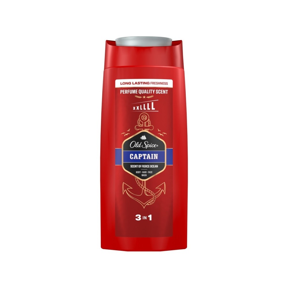 Old Spice Captain Pánský sprchový gel a šampon XXL 675 ml Old Spice