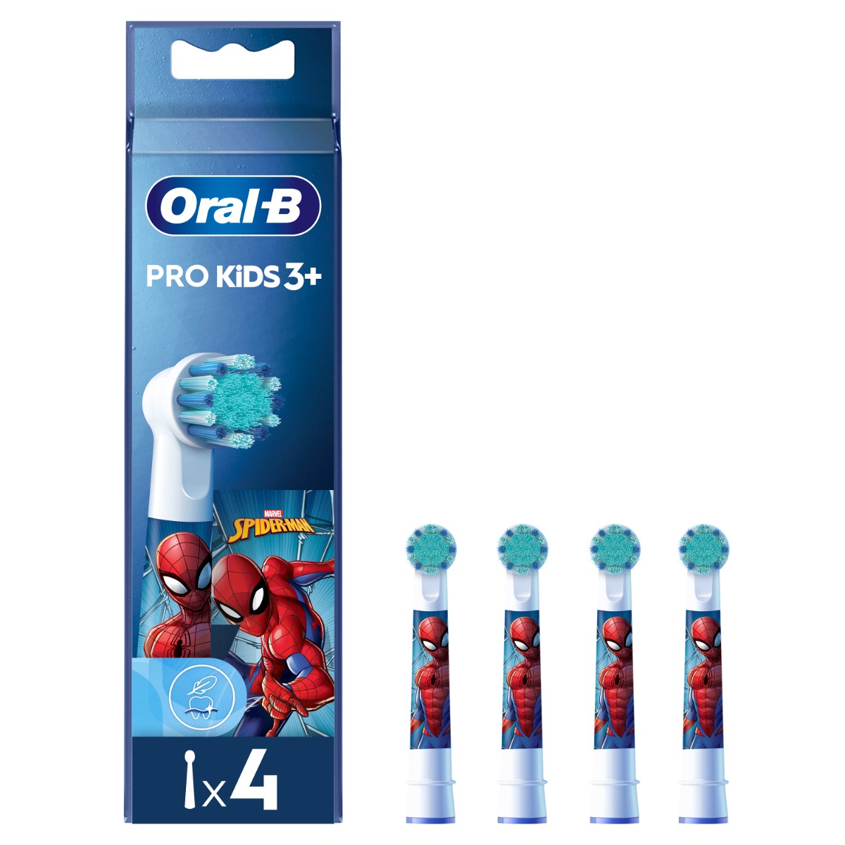 Oral-B EB 10-4 PRO Kids 3+ Spiderman náhradní hlavice 4 ks Oral-B