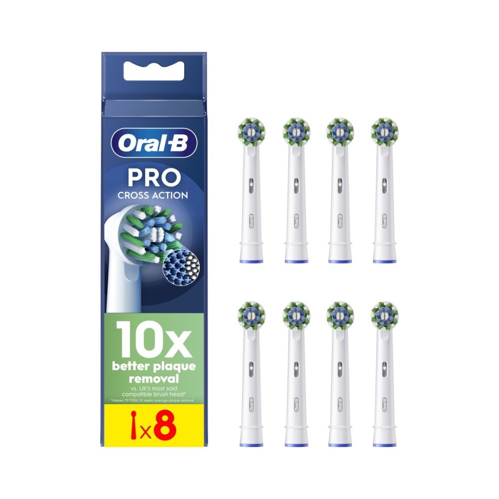 Oral-B EB 50-8 PRO Cross Action náhradní hlavice 8 ks Oral-B