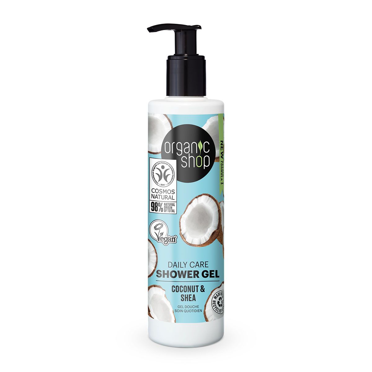Organic Shop Hydratační sprchový gel Kokos a bambucké máslo 280 ml Organic Shop