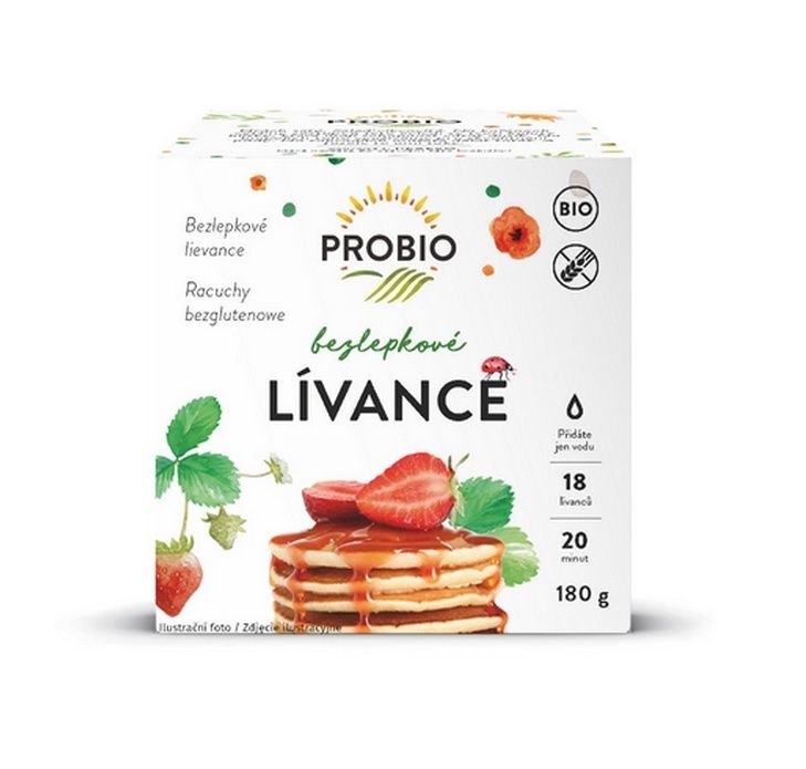 PROBIO Lívance bezlepkové BIO 180 g PROBIO