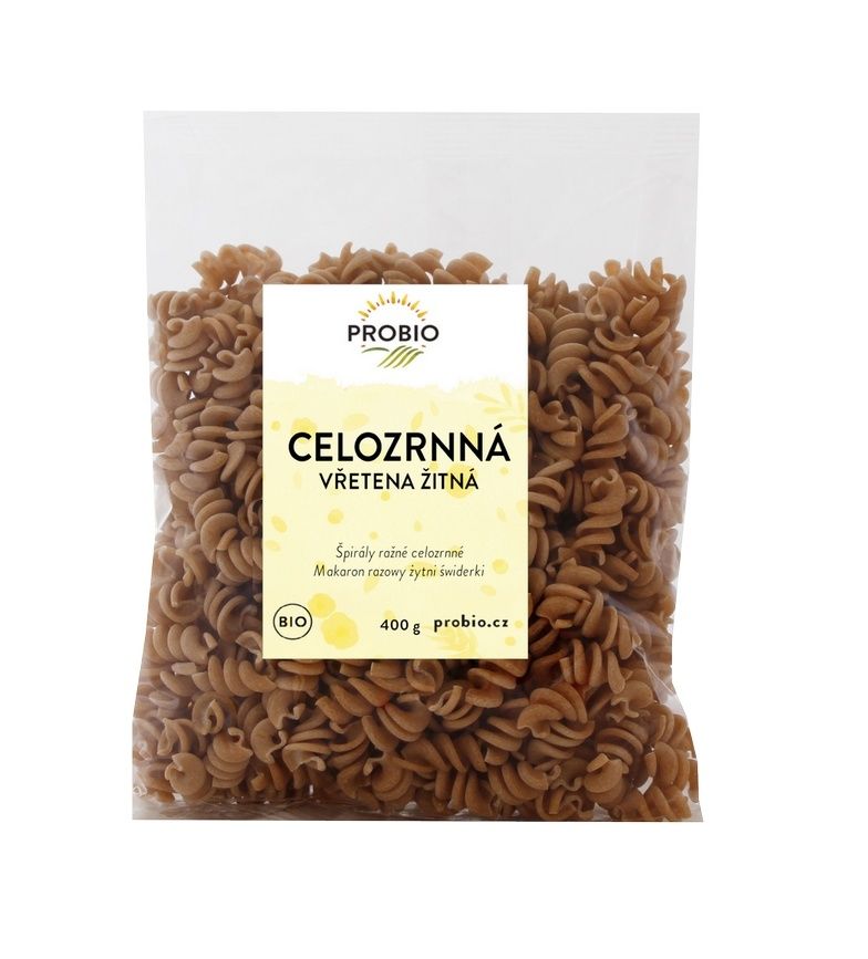 PROBIO Vřetena žitná celozrnná BIO 400 g PROBIO