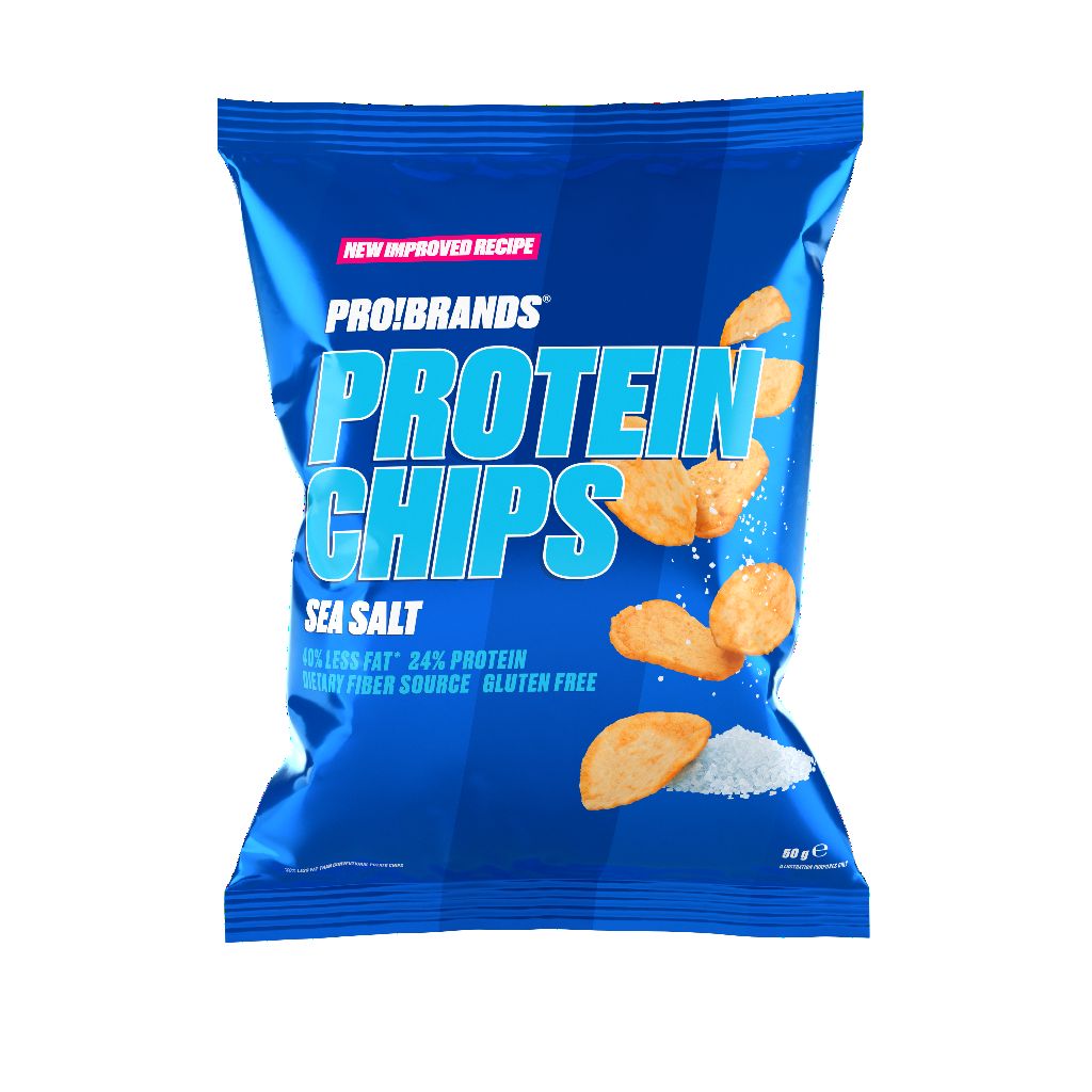 PRO!BRANDS Protein Chips sůl 50 g PRO!BRANDS