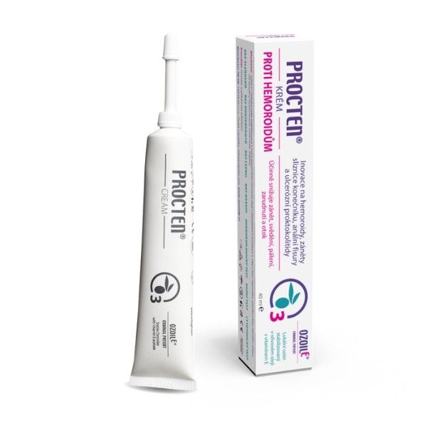 PROCTEN Krém na hemoroidy 40 ml PROCTEN