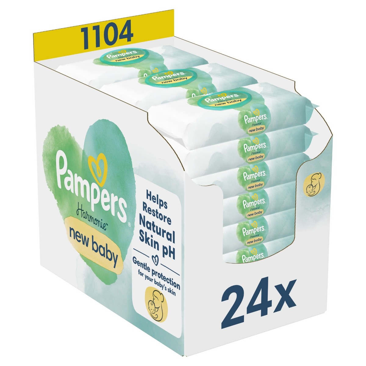Pampers New Baby dětské čisticí ubrousky 24x46 ks Pampers