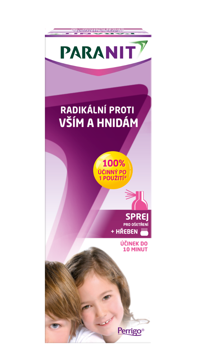Paranit Radikální sprej 100 ml +hřeben Paranit