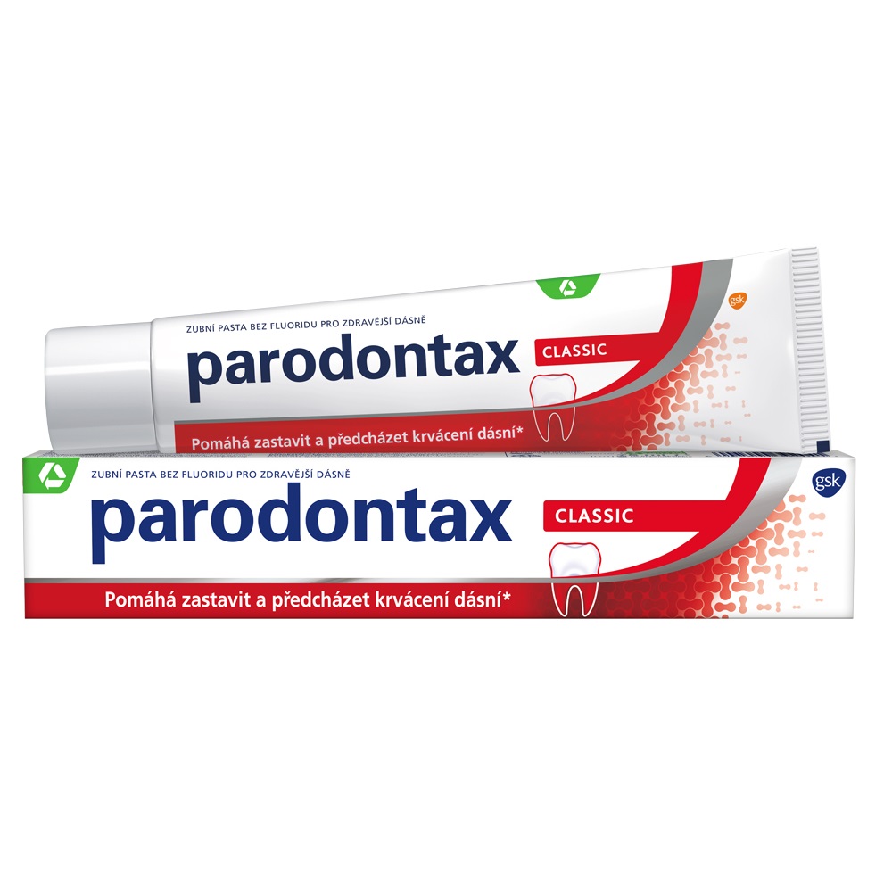 Parodontax Classic bez fluoridu zubní pasta 75 ml Parodontax