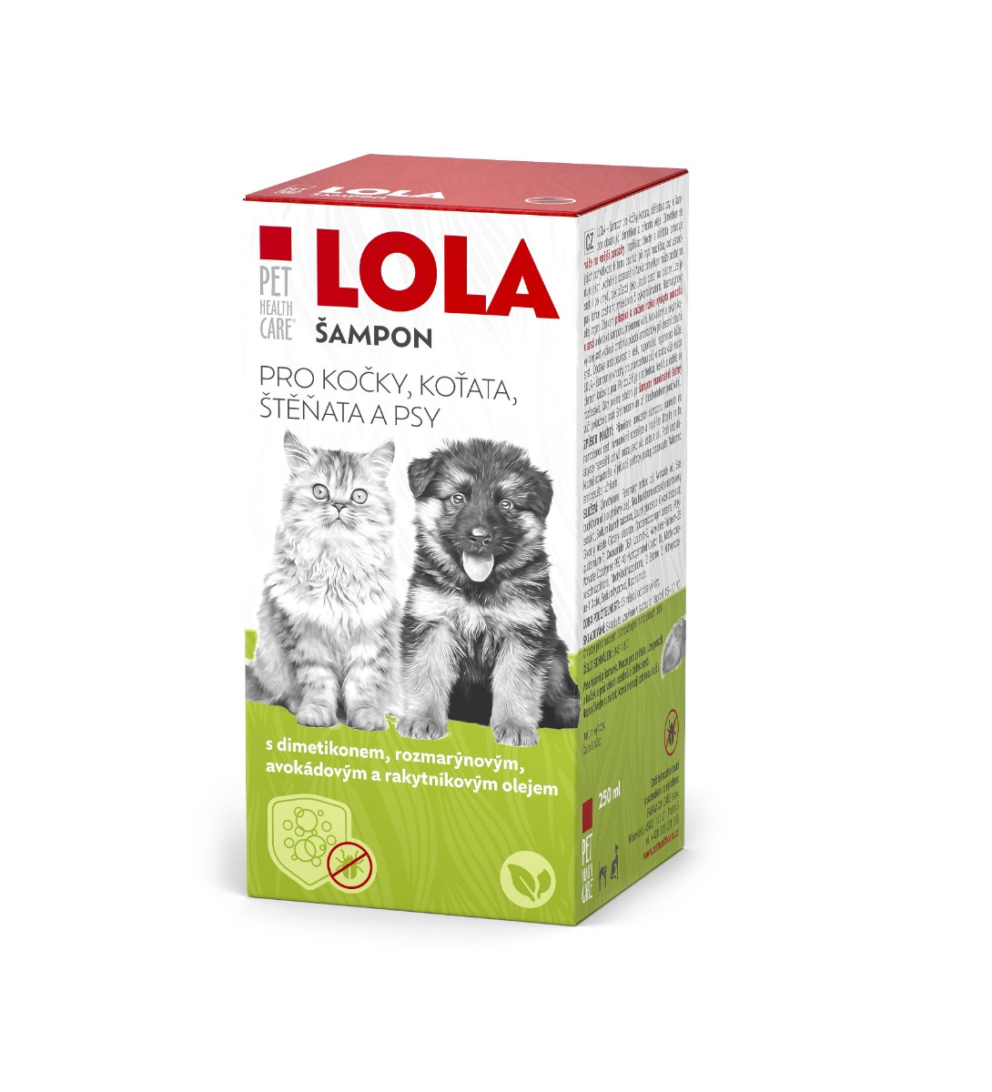 Pet health care LOLA šampon pro kočky
