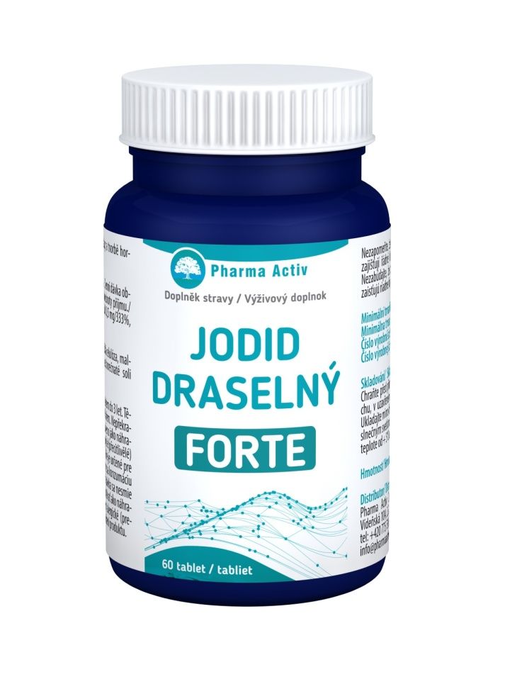 Pharma Activ Jodid draselný FORTE 60 tablet Pharma Activ