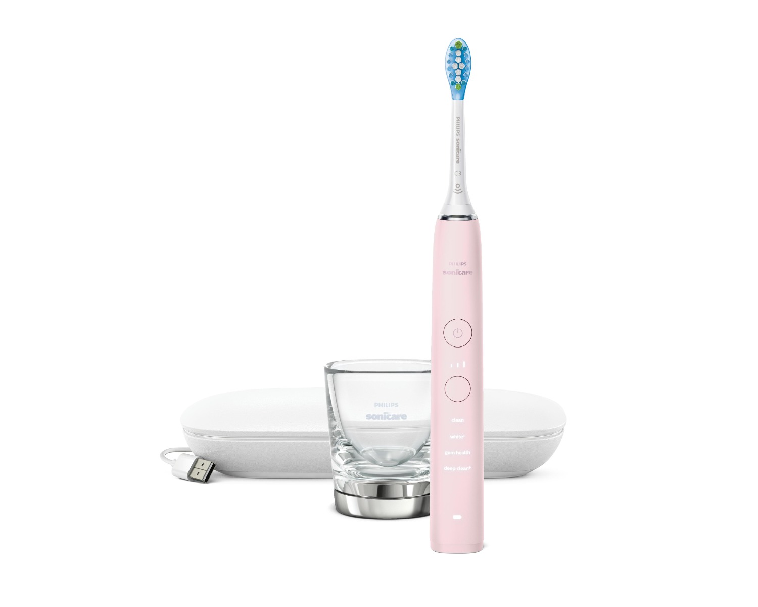 Philips Sonicare 9000 HX9911/29 sonický zubní kartáček nové generace pink Philips Sonicare