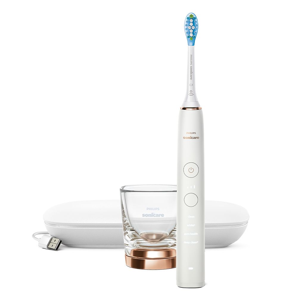 Philips Sonicare 9000 HX9911/94 sonický zubní kartáček nové generace rose gold Philips Sonicare