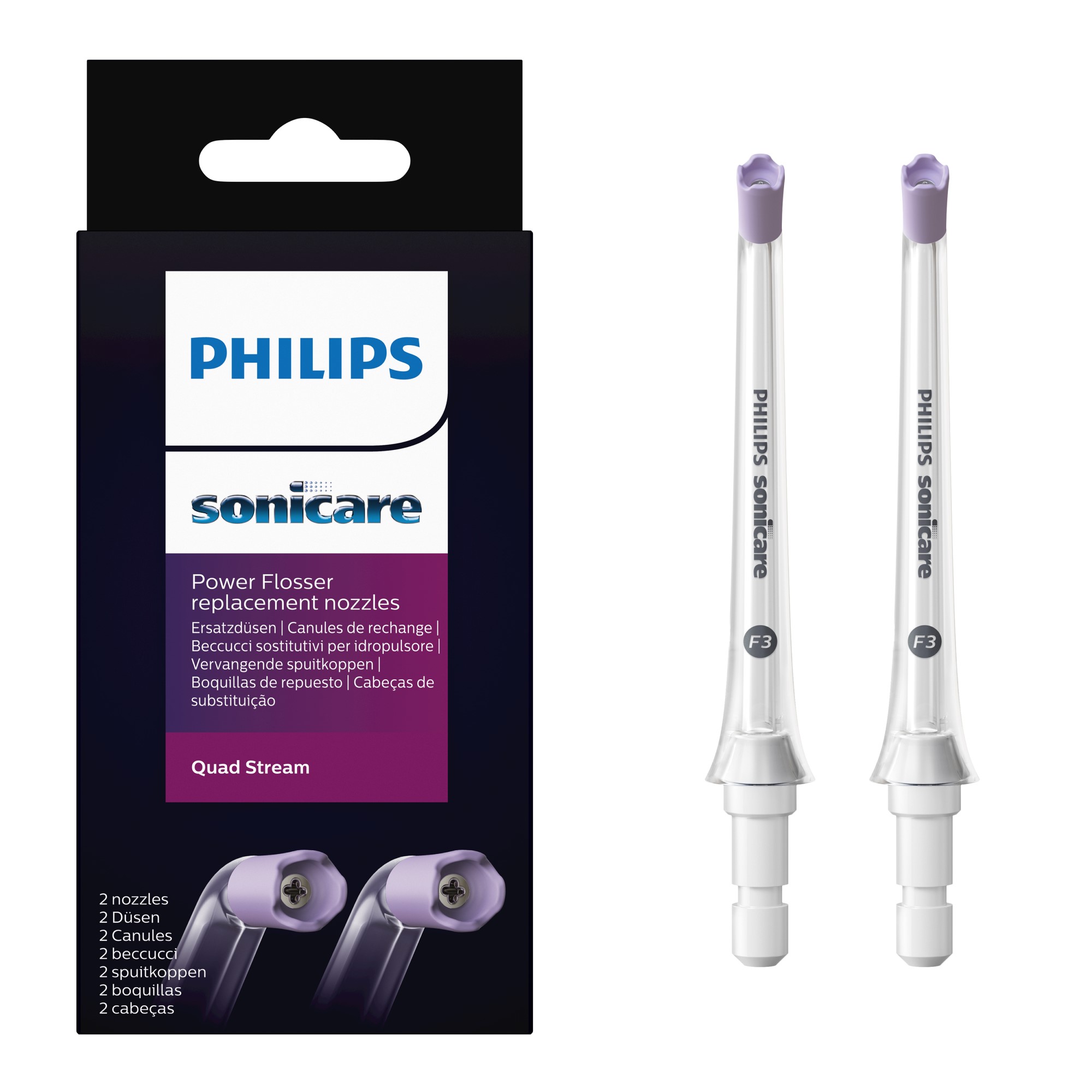 Philips Sonicare Power Flosser HX3062/00/07 náhradní trysky 2 ks Philips Sonicare