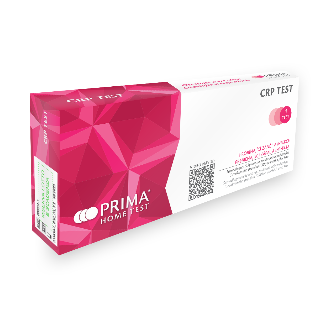 Prima Home CRP domácí test 1 ks Prima Home