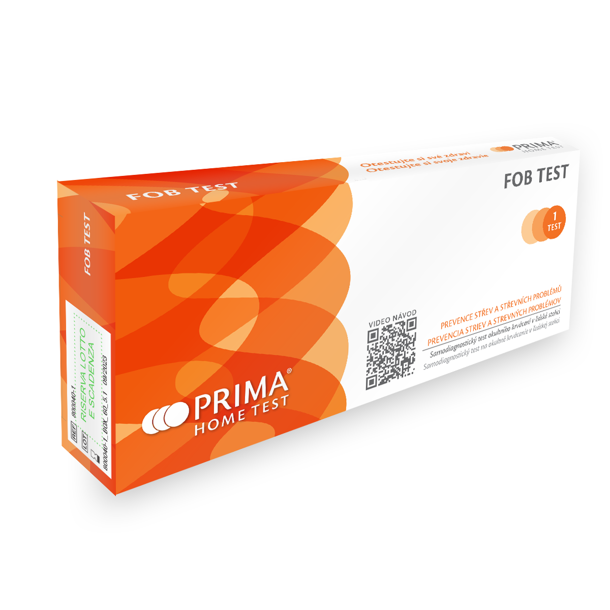 Prima Home FOB domácí test 1 ks Prima Home
