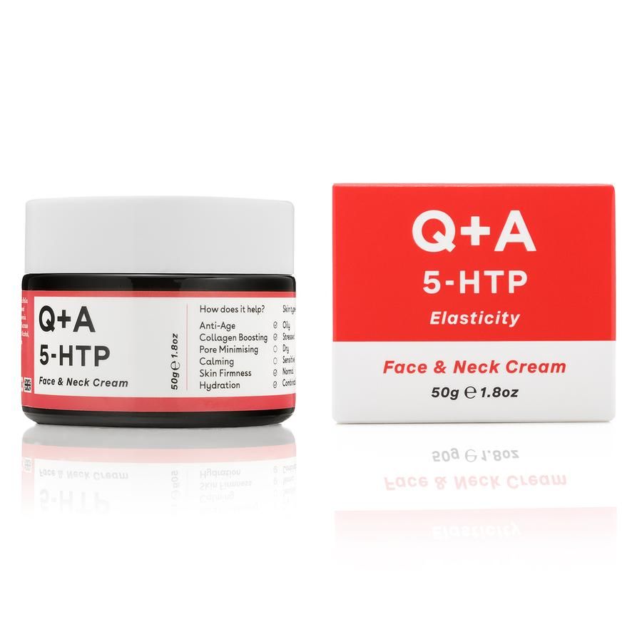 Q+A 5-HTP krém na obličej a dekolt 50 g Q+A