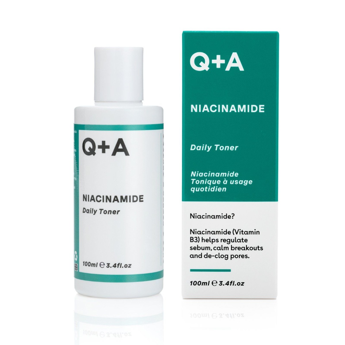 Q+A Pleťové tonikum s niacinamidem 100 ml Q+A
