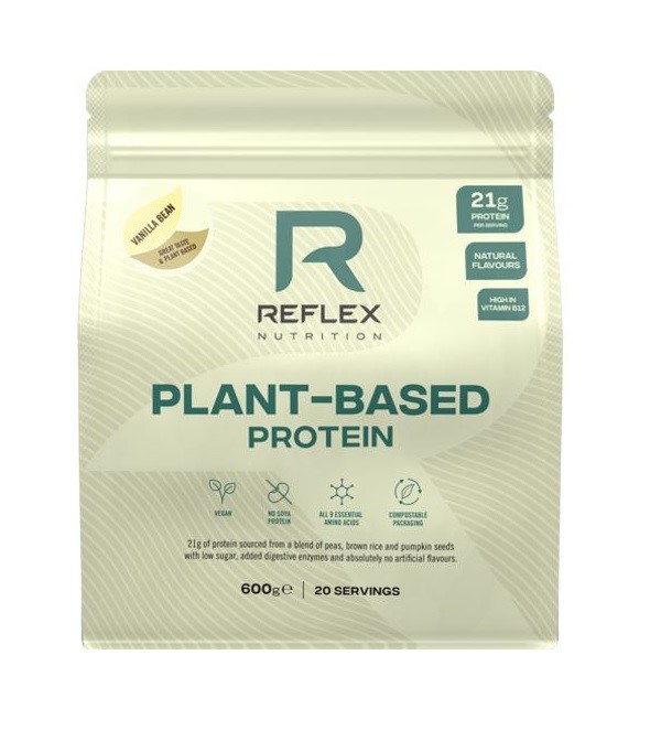 Reflex Nutrition Plant Based Protein vanilka 600 g Reflex Nutrition