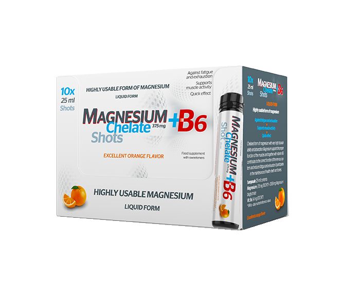 Salutem Magnesium Chelate + B6 orange ampule 10x25 ml Salutem