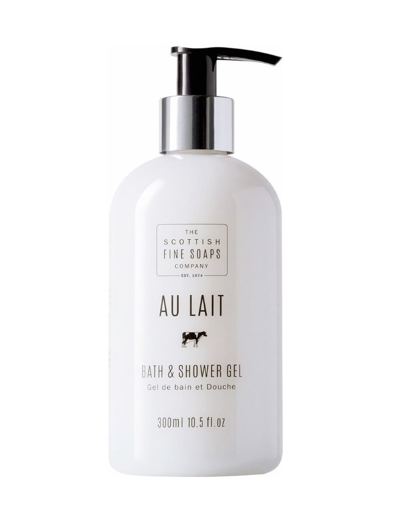 Scottish Fine Soaps Au Lait koupelový a sprchový gel 300 ml Scottish Fine Soaps