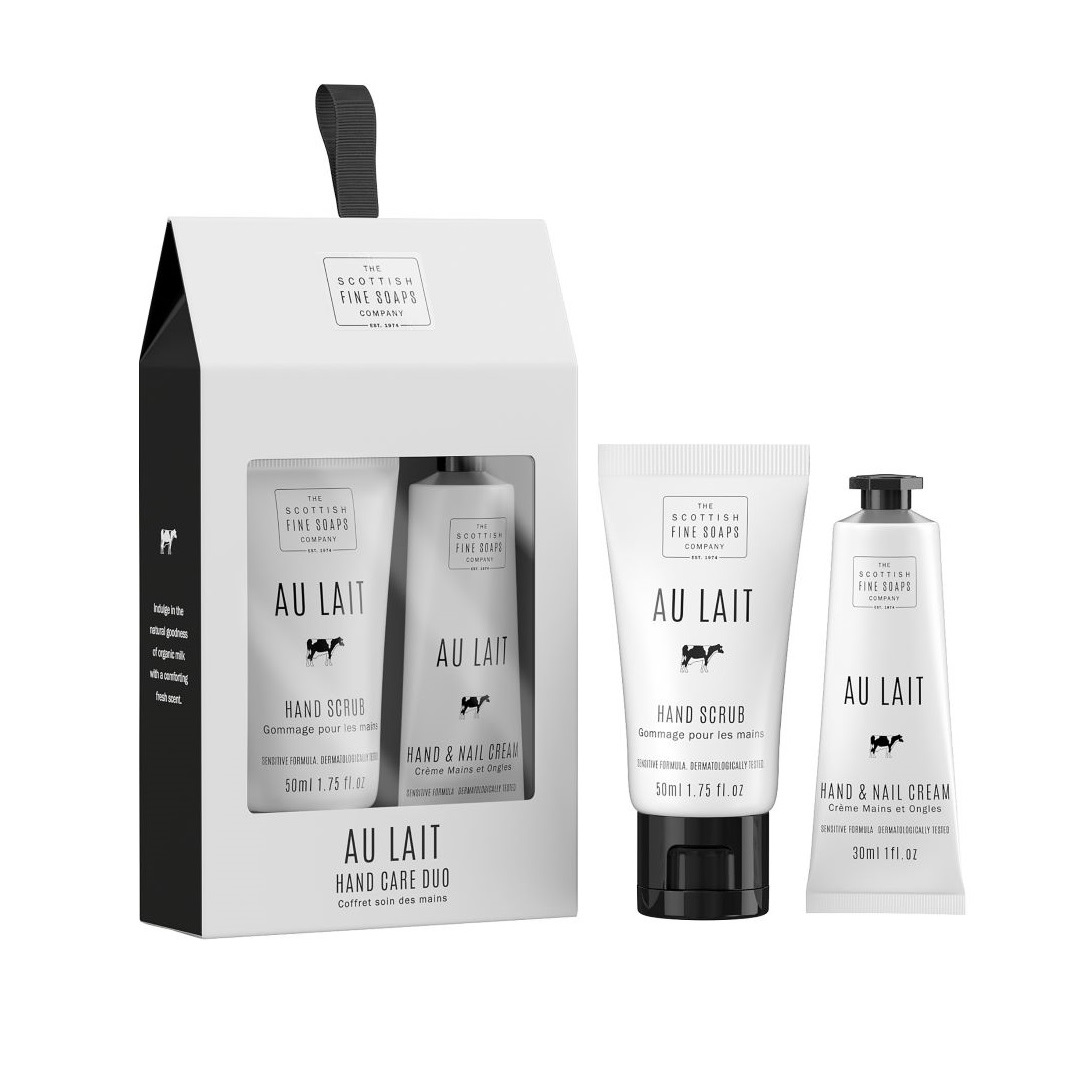 Scottish Fine Soaps Sada péče o ruce Au Lait 2 ks Scottish Fine Soaps
