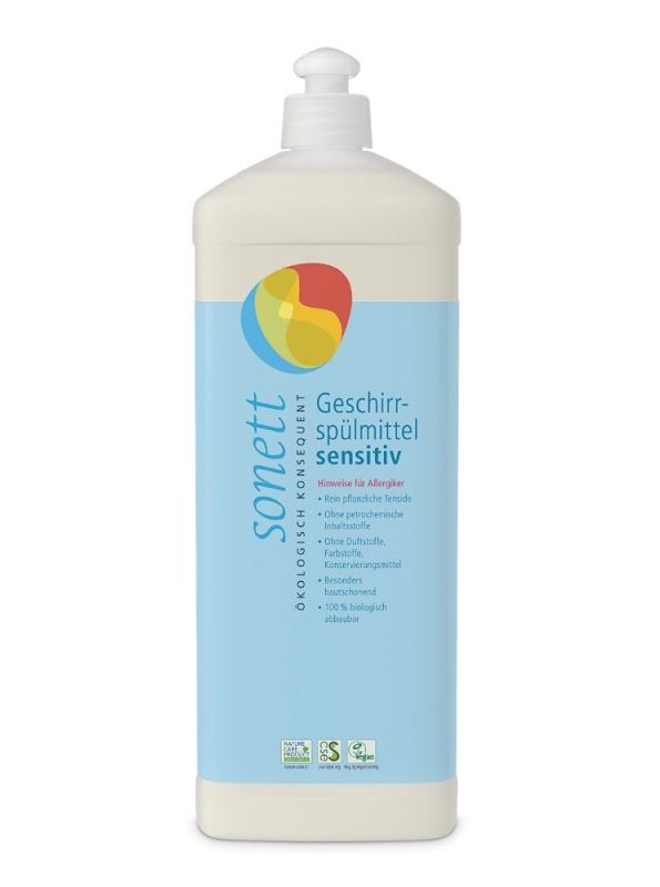 Sonett Tekutý prostředek na nádobí Sensitive 1 l Sonett