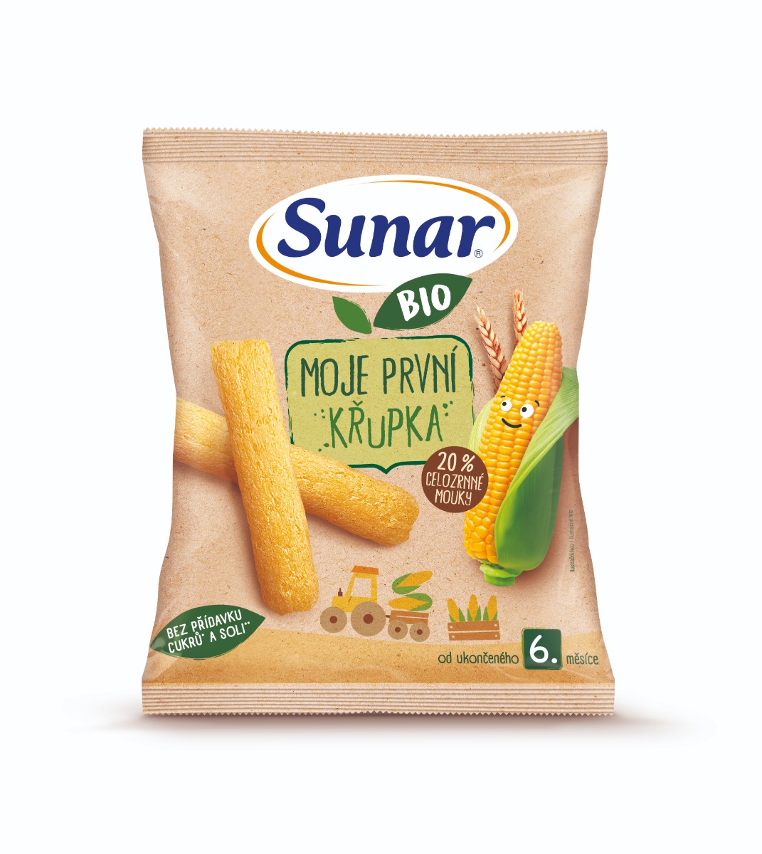 Sunar BIO Moje první křupka 25 g Sunar