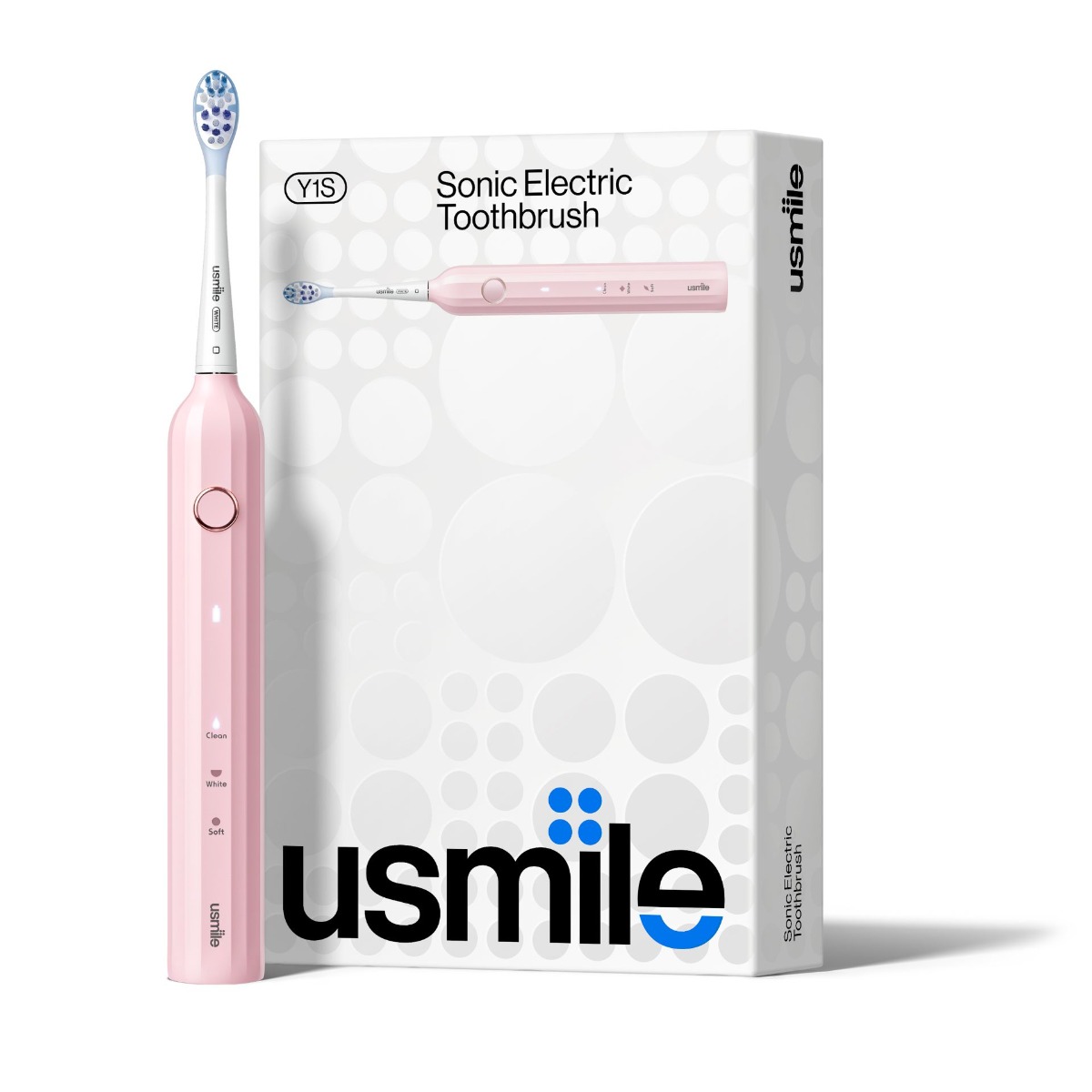 USMILE Y1S Sonický zubní kartáček Honey Pink USMILE
