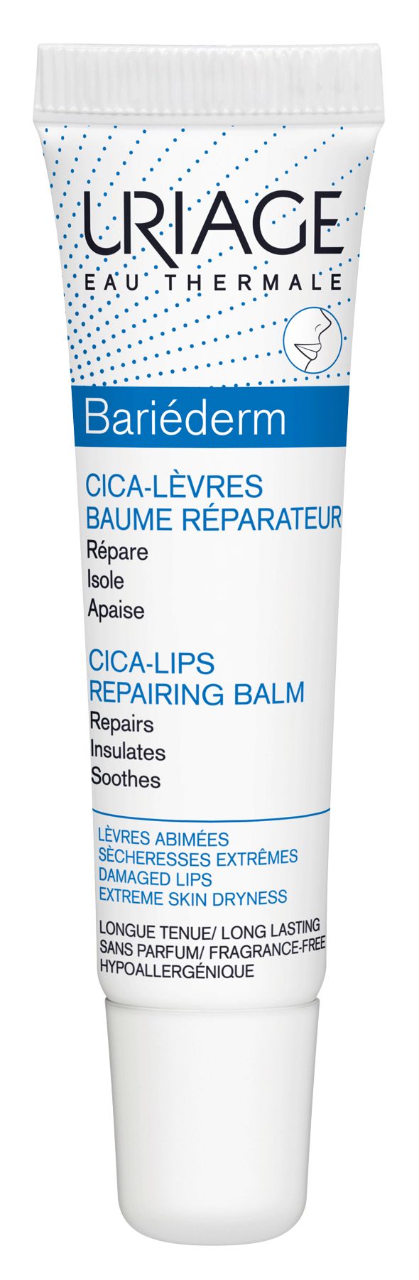 Uriage Bariéderm Regenerační balzám na rty 15 ml Uriage
