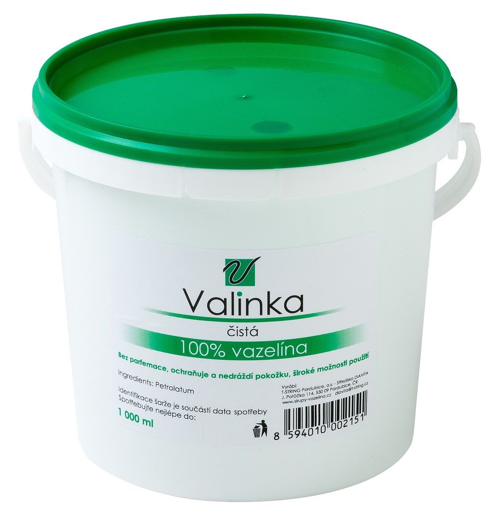 Valinka Vazelína 100% čistá 1000 ml Valinka