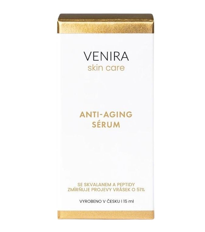 Venira Sérum anti-aging se skvalanem a peptidy 15 ml Venira