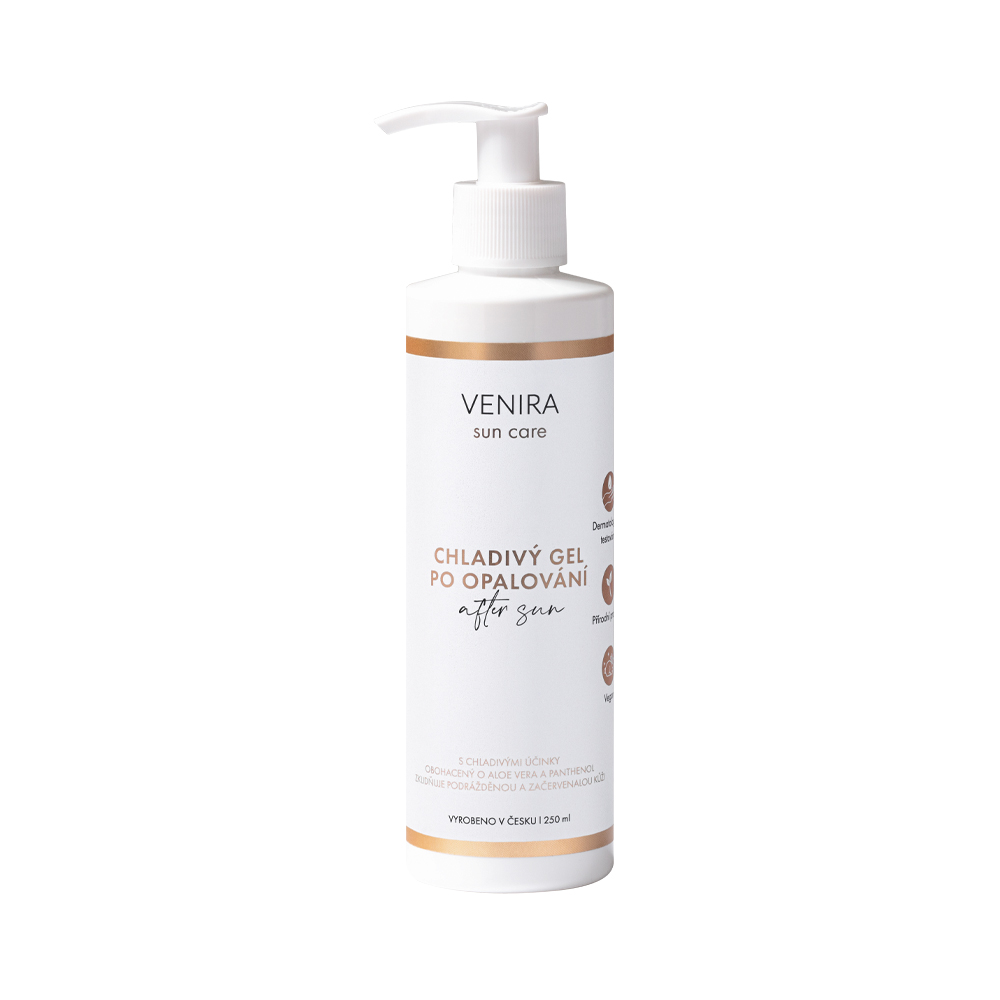 Venira Sun care Chladivý gel po opalování 250 ml Venira