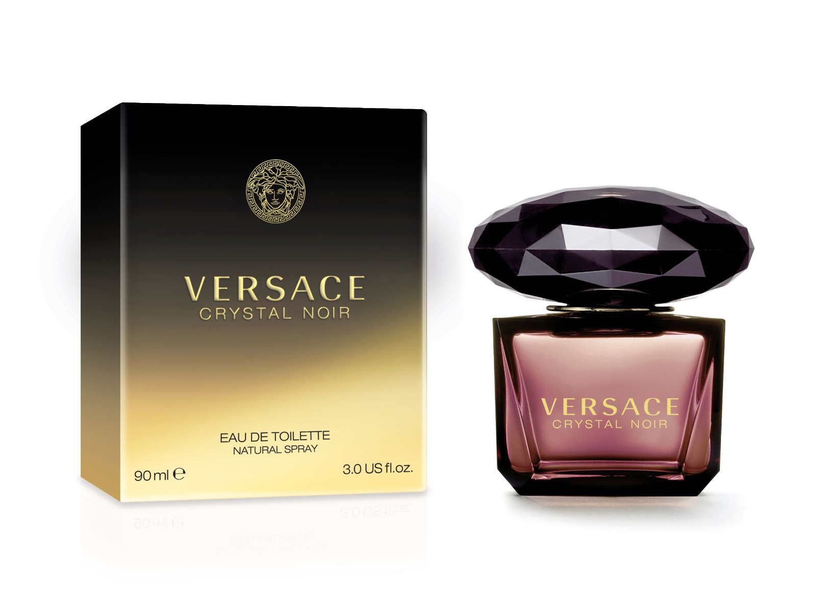 Versace Crystal Noir toaletní voda pro ženy 90 ml Versace