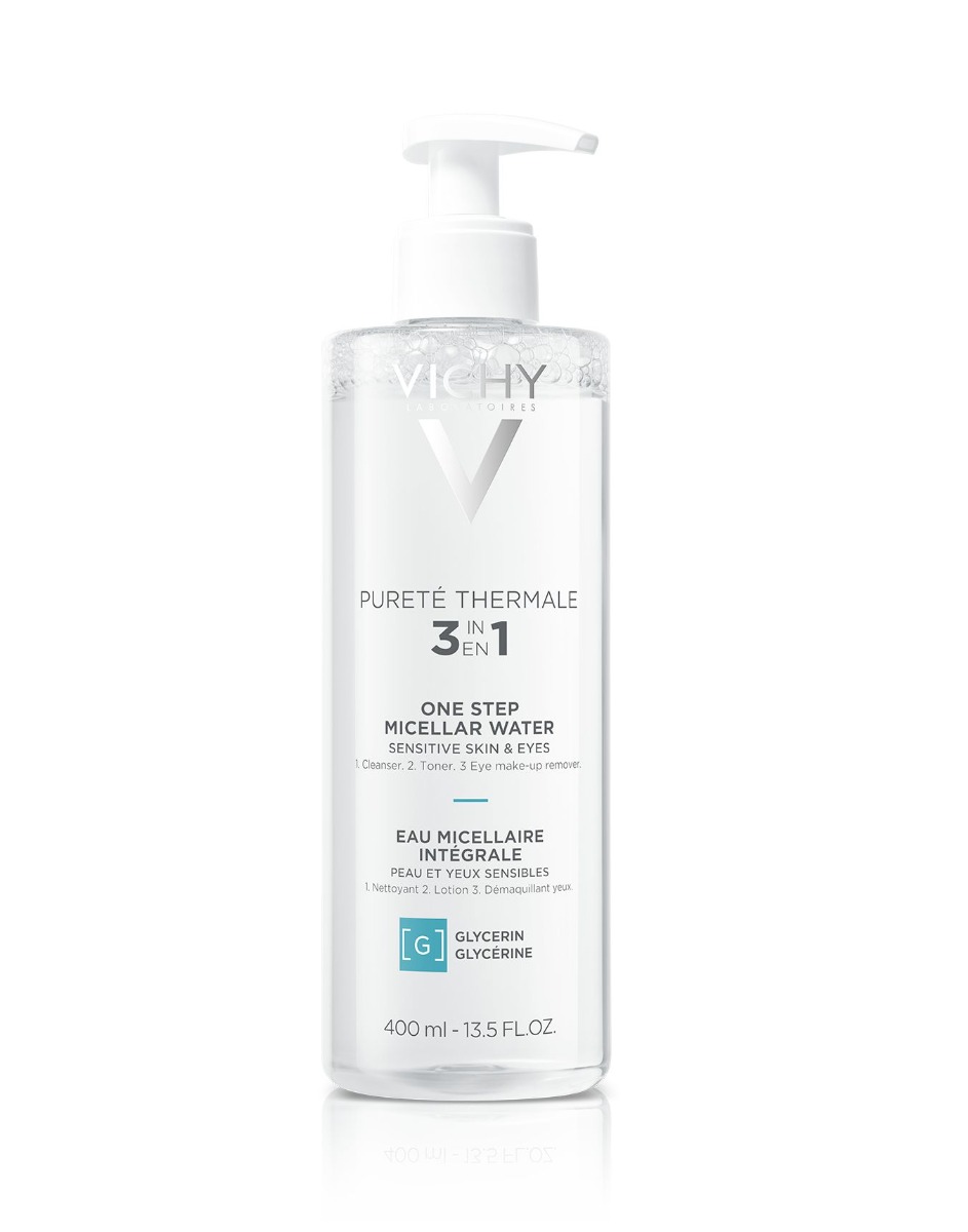 Vichy Pureté thermale Minerální micelární voda pro citlivou pleť 400 ml Vichy