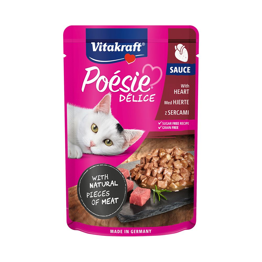 Vitakraft Poésie Délice Sauce se srdcem 85 g Vitakraft