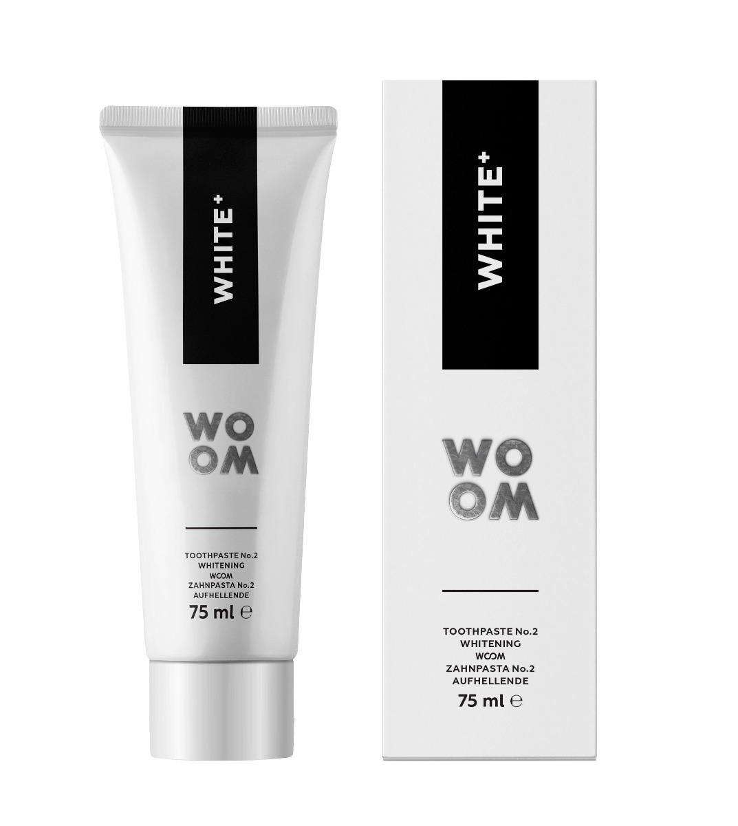 WOOM WHITE+ zubní pasta 75 ml WOOM