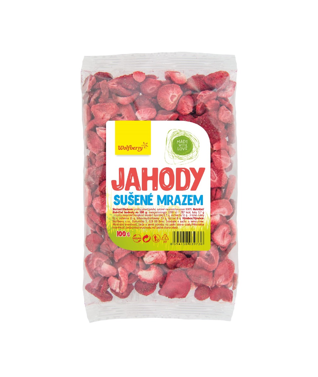Wolfberry Jahody lyofilizované 100 g Wolfberry