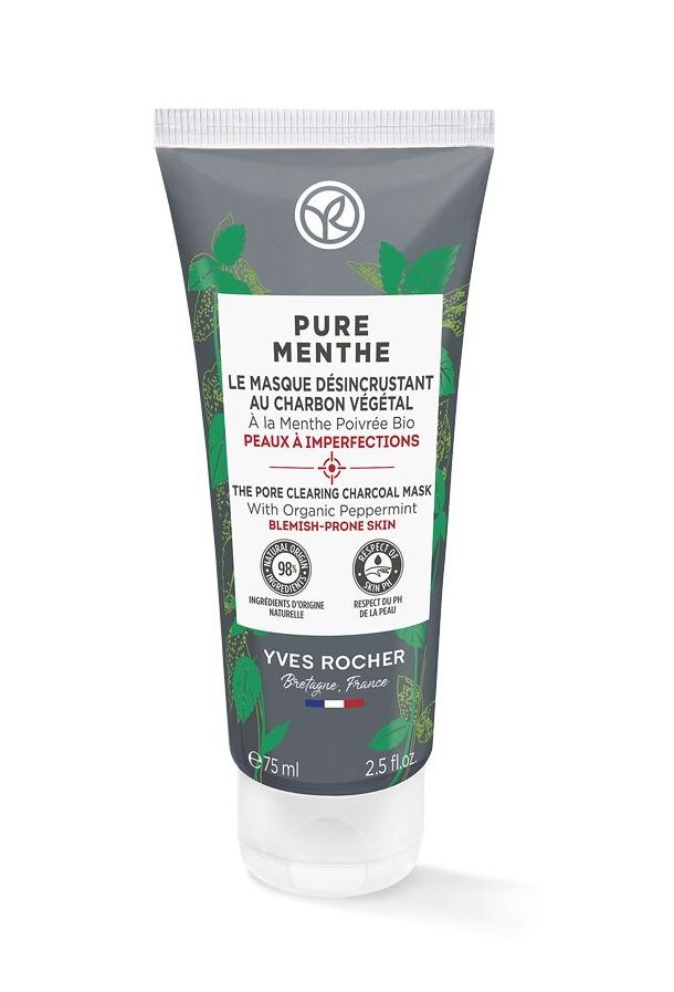Yves Rocher Maska s aktivním uhlím Pure Menthe 75 ml Yves Rocher