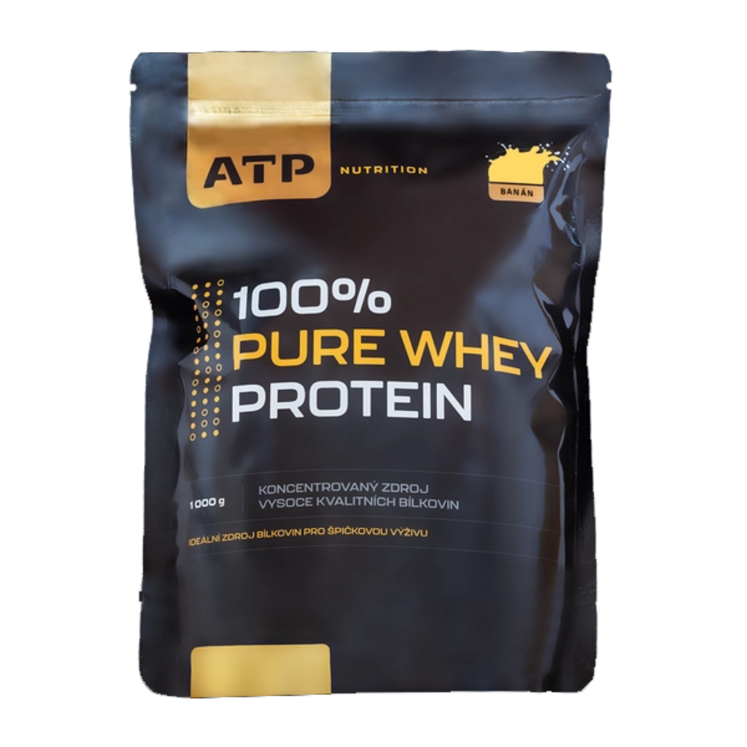 ATP 100% Pure Whey Protein 1000g - jahoda ATP