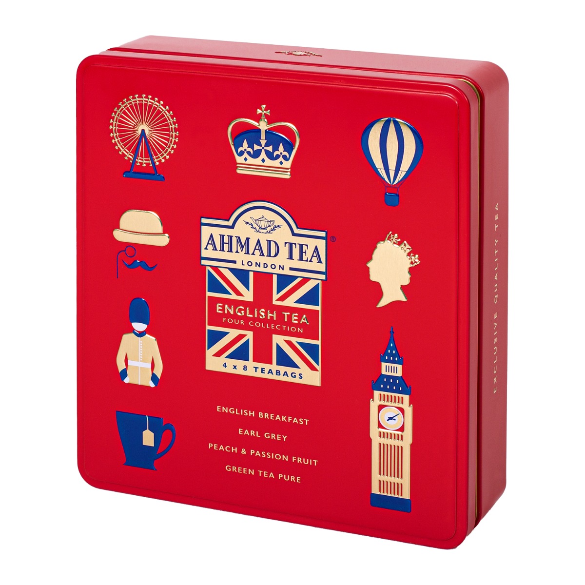 Ahmad Tea English Tea Four Collection porcovaný čaj 32x2 g Ahmad Tea