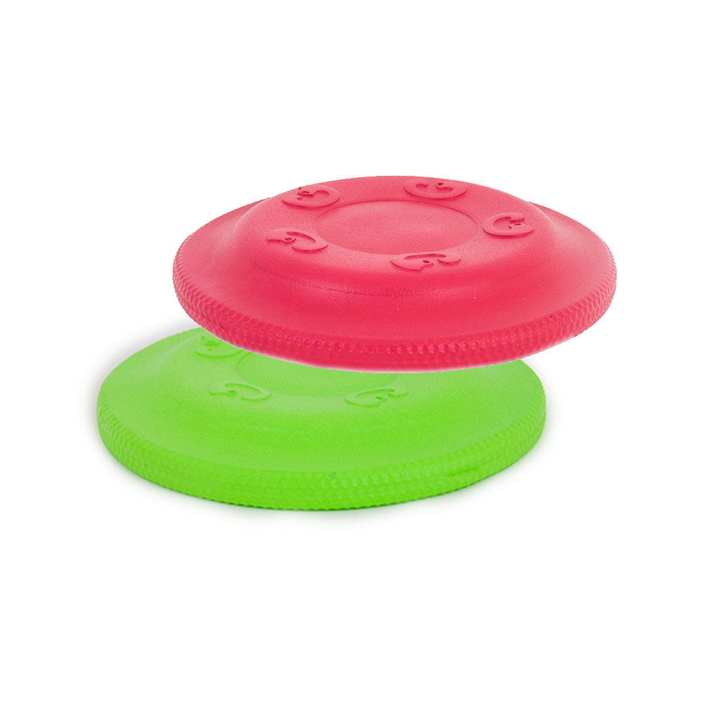 Akinu AQUA pěnové frisbee pro psy malé červené 17 cm Akinu