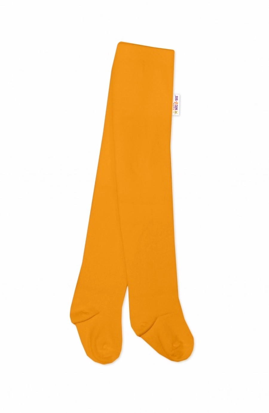 Baby Nellys Dětské punčocháče bavlněné - hořčicové vel. 80/86 Baby Nellys