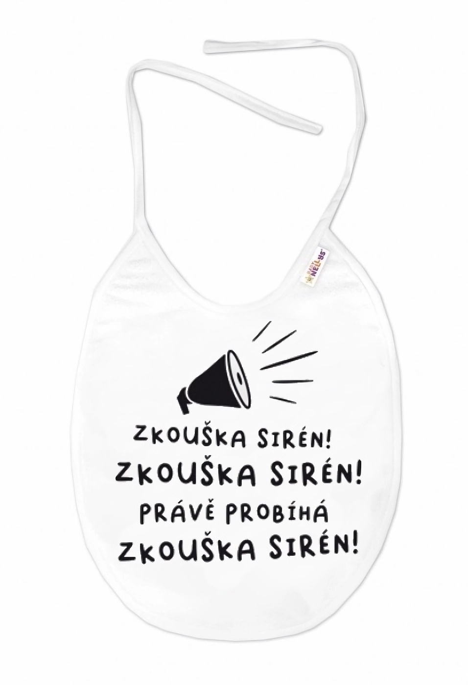 Baby Nellys Nepromokavý bryndáček