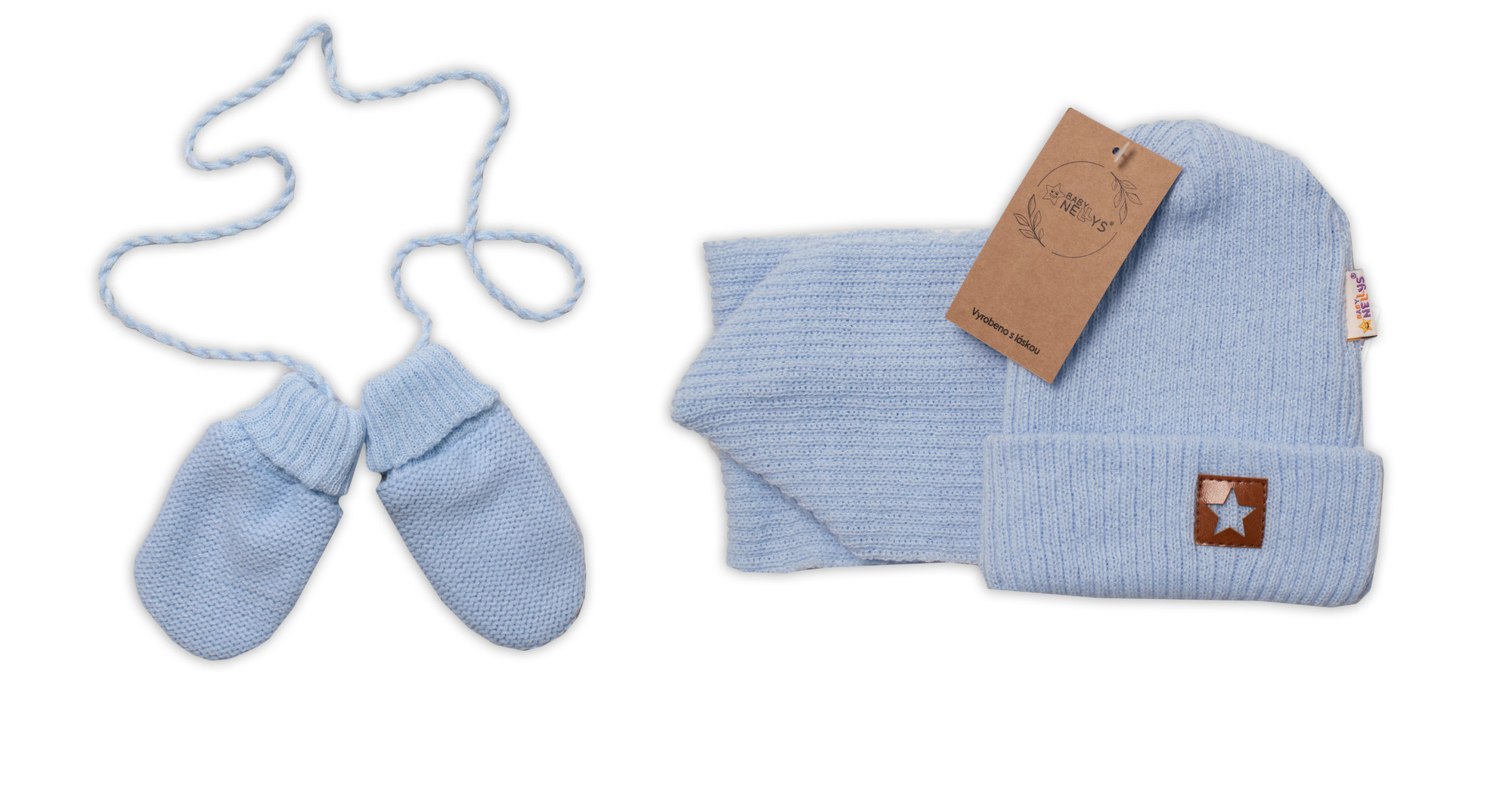 Baby Nellys Pletená čepice